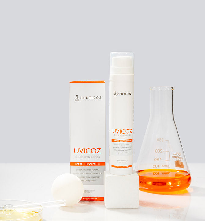 Uvicoz HEV Sunscreen Lotion SPF 50+ PA++++ (50ml)