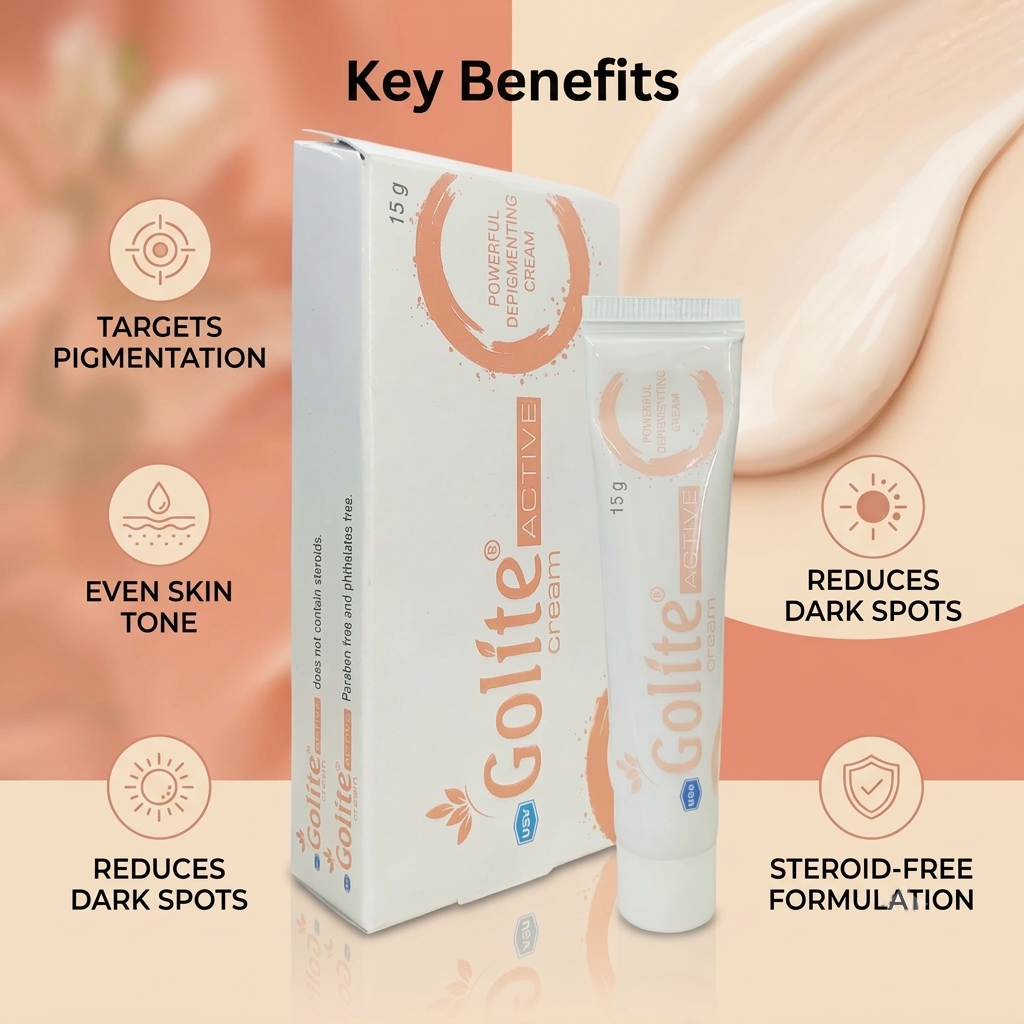 Golite Active Depigmenting Cream (15g)