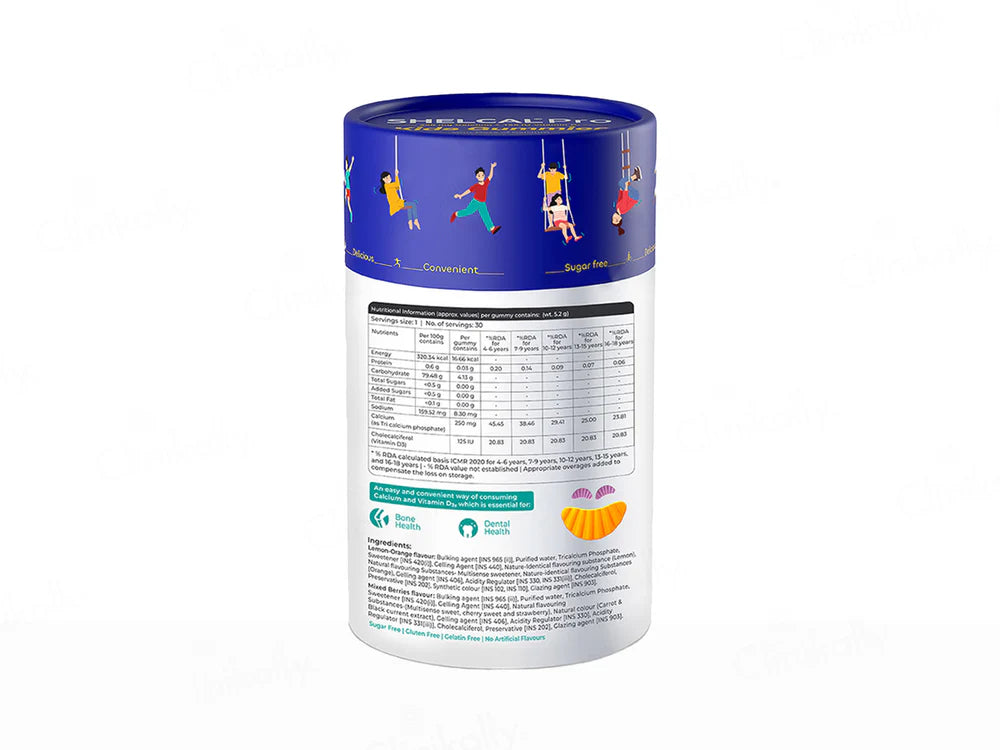 Shelcal Pro Kids Gummies (30N)