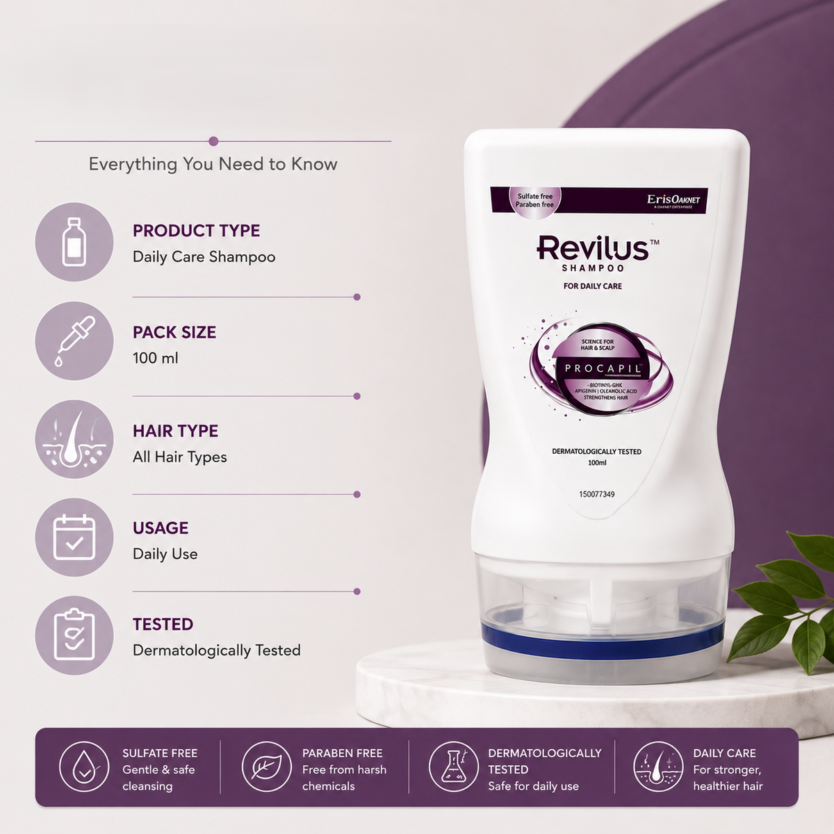 Revilus Shampoo (100ml)