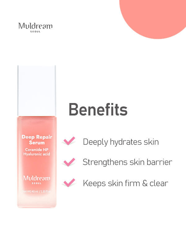 Muldream Deep Repair Serum Ceramide NP Hyaluronic Acid (40 ml)
