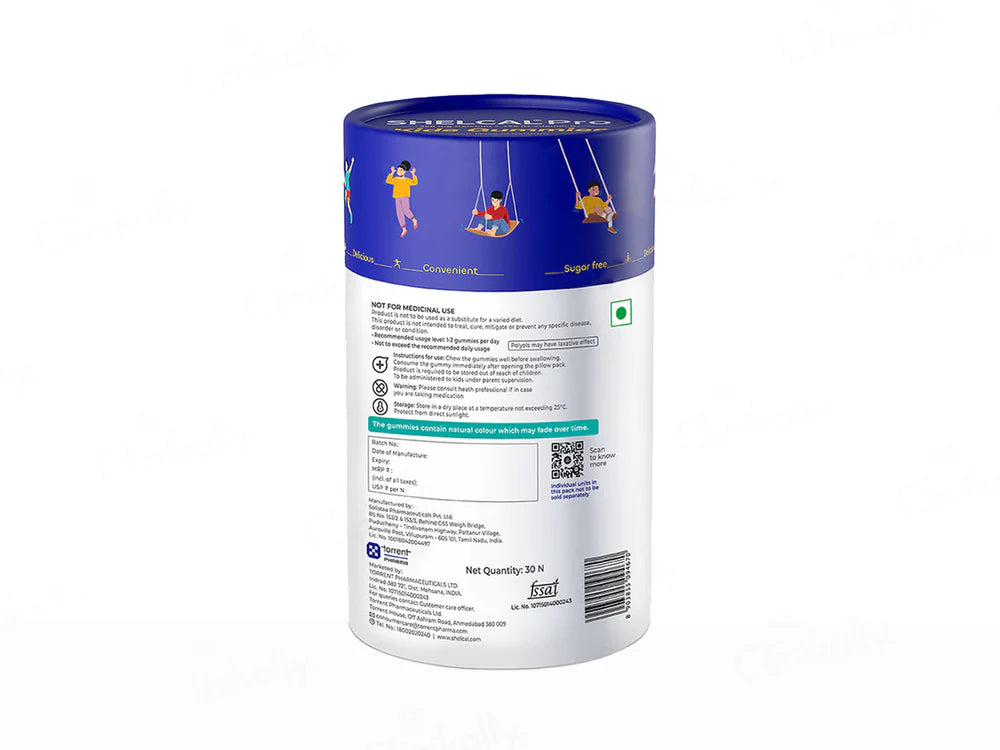 Shelcal Pro Kids Gummies (30N)