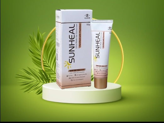 Sunheal Ultra Matte Gel Sunscreen SPF 50+ PA++++ (50gm)