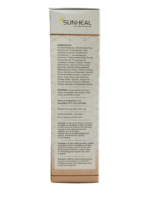 Sunheal Ultra Matte Gel Sunscreen SPF 50+ PA++++ (50gm)