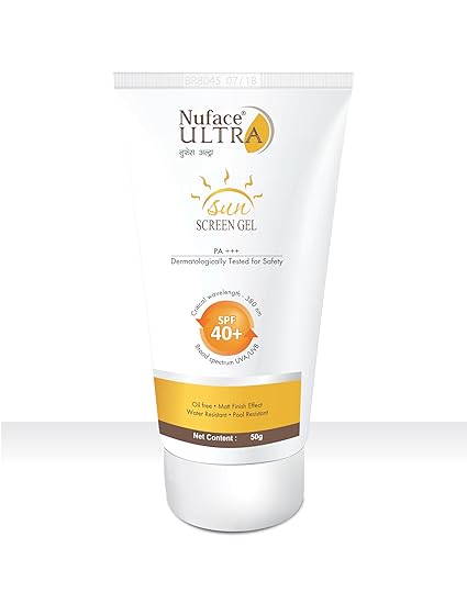 Nuface Ultra Sunscreen Gel SPF 40+ PA+++
