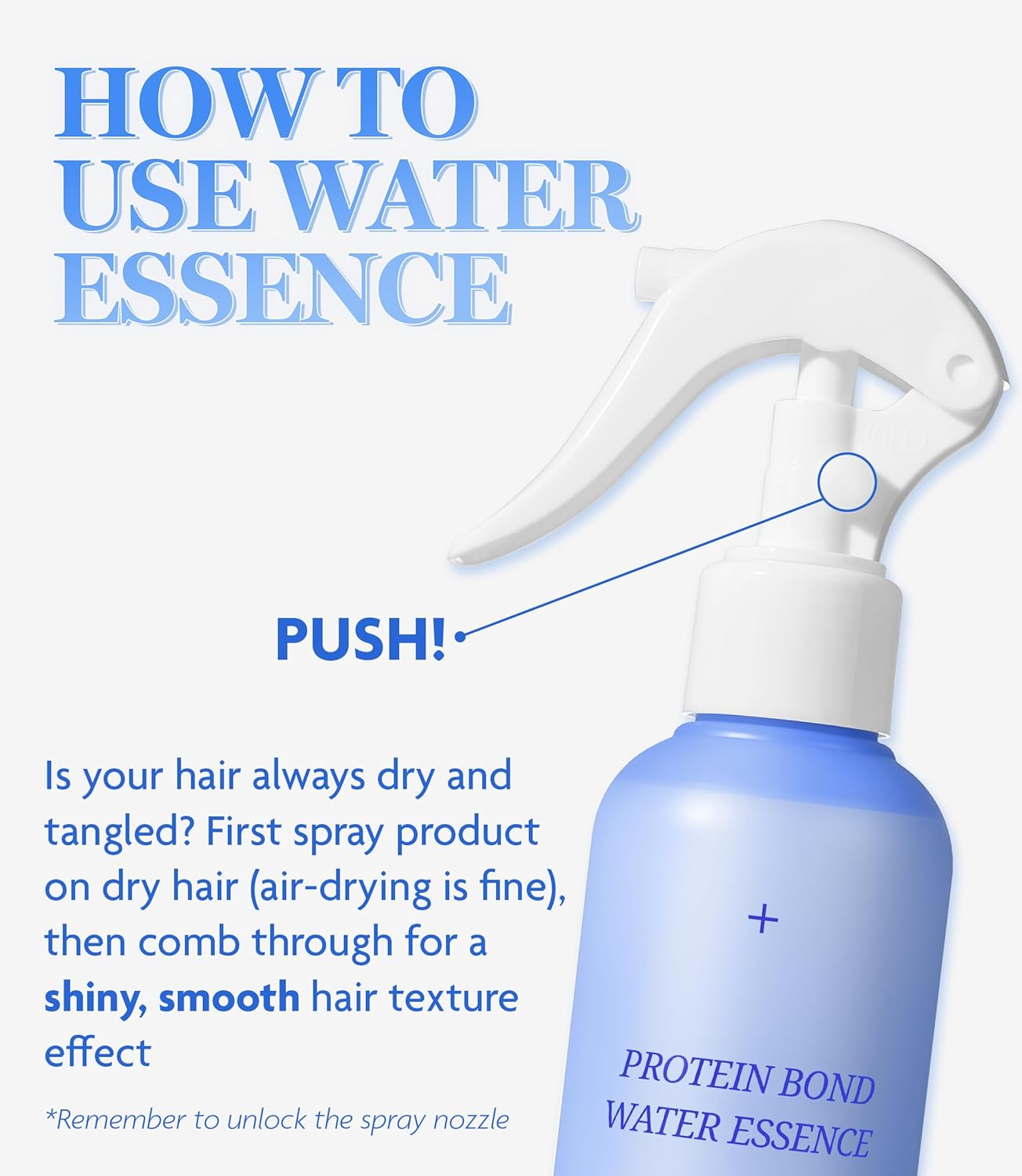 HAIR+ Protein Bond Water Essence (200ml)