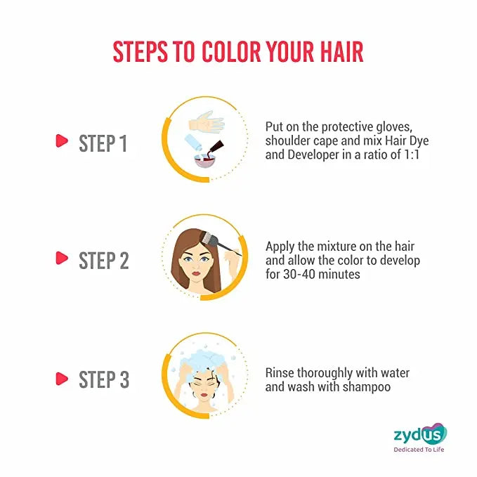 Cuticolor Hair Color Cream (Black 2.0) Skinluv.in