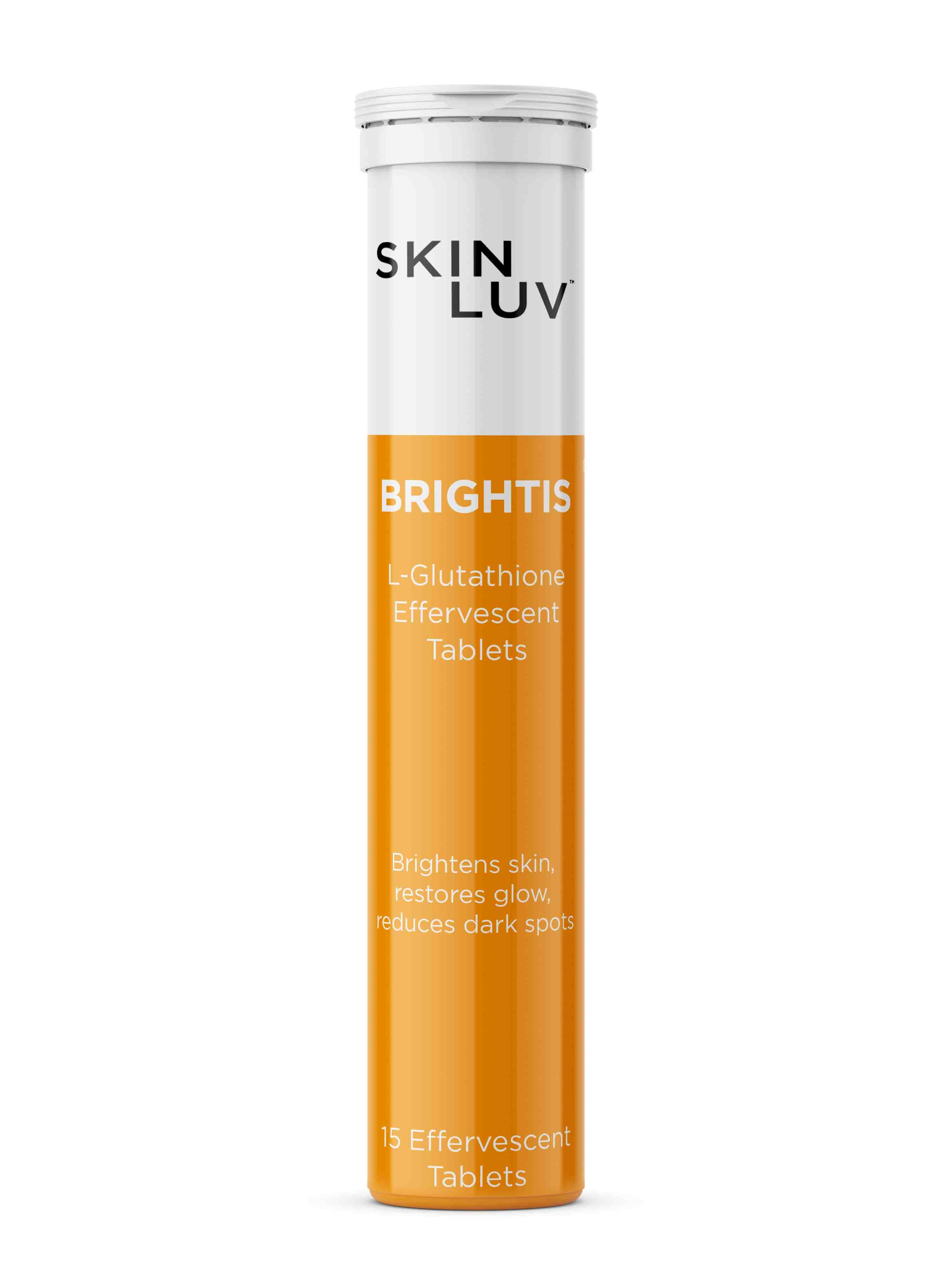 BRIGHTIS — L-Glutathione Effervescent Tablets | Skin Brightening & Dark Spot Reduction