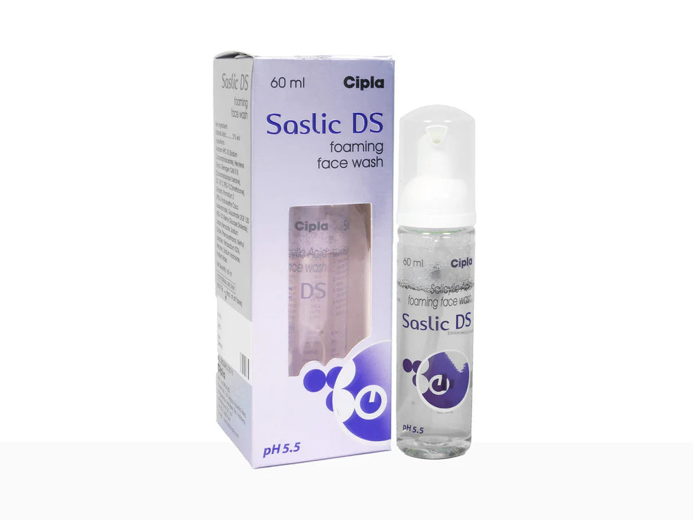 Saslic DS Foaming Face Wash (60ml)