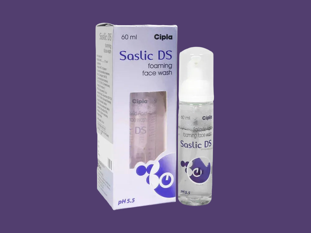 Saslic DS Foaming Face Wash (60ml)