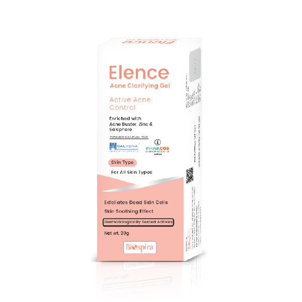 Elence Acne Clarifying Gel – Active Acne Control (20g)