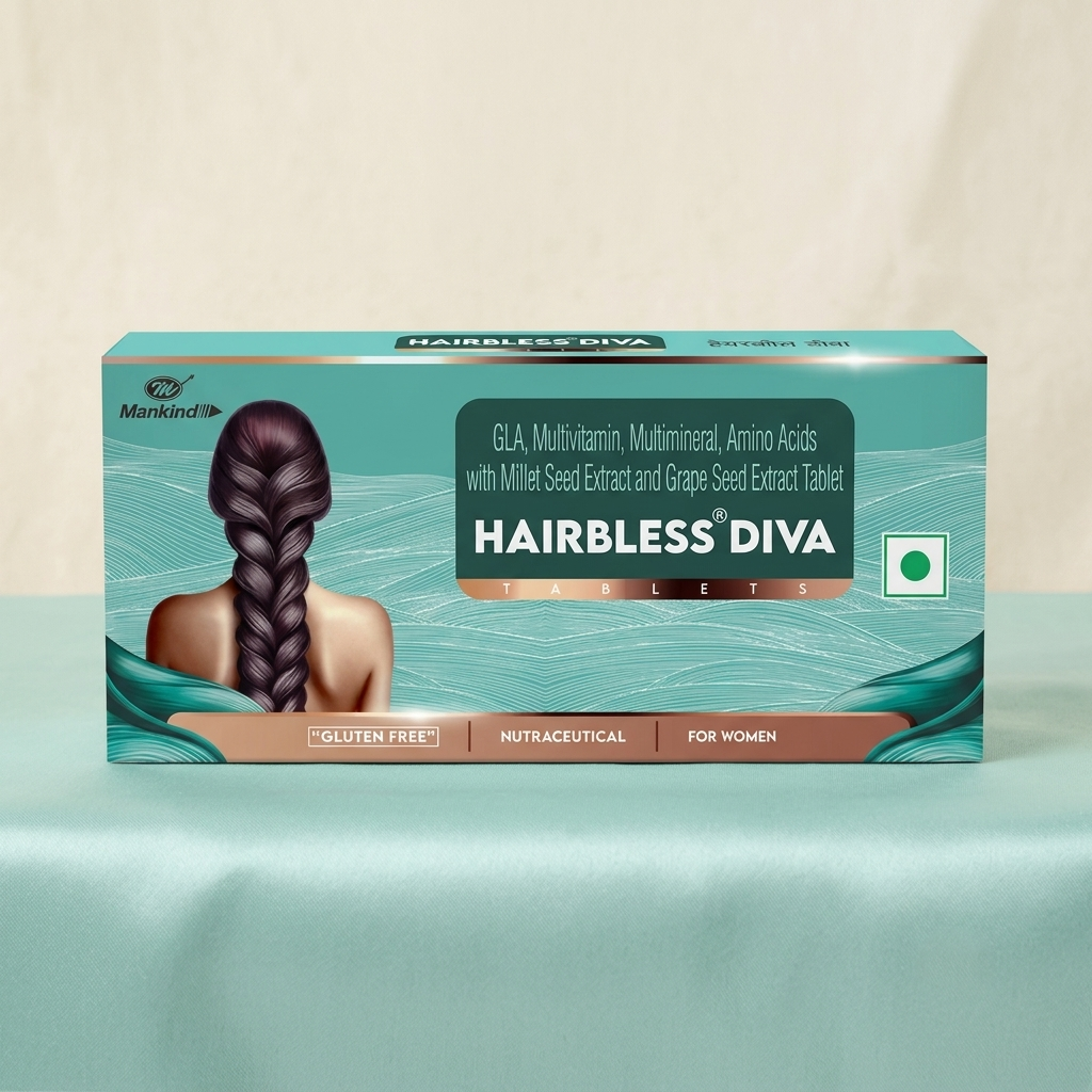 Hairbless Diva Tablets (Pack Of 3)