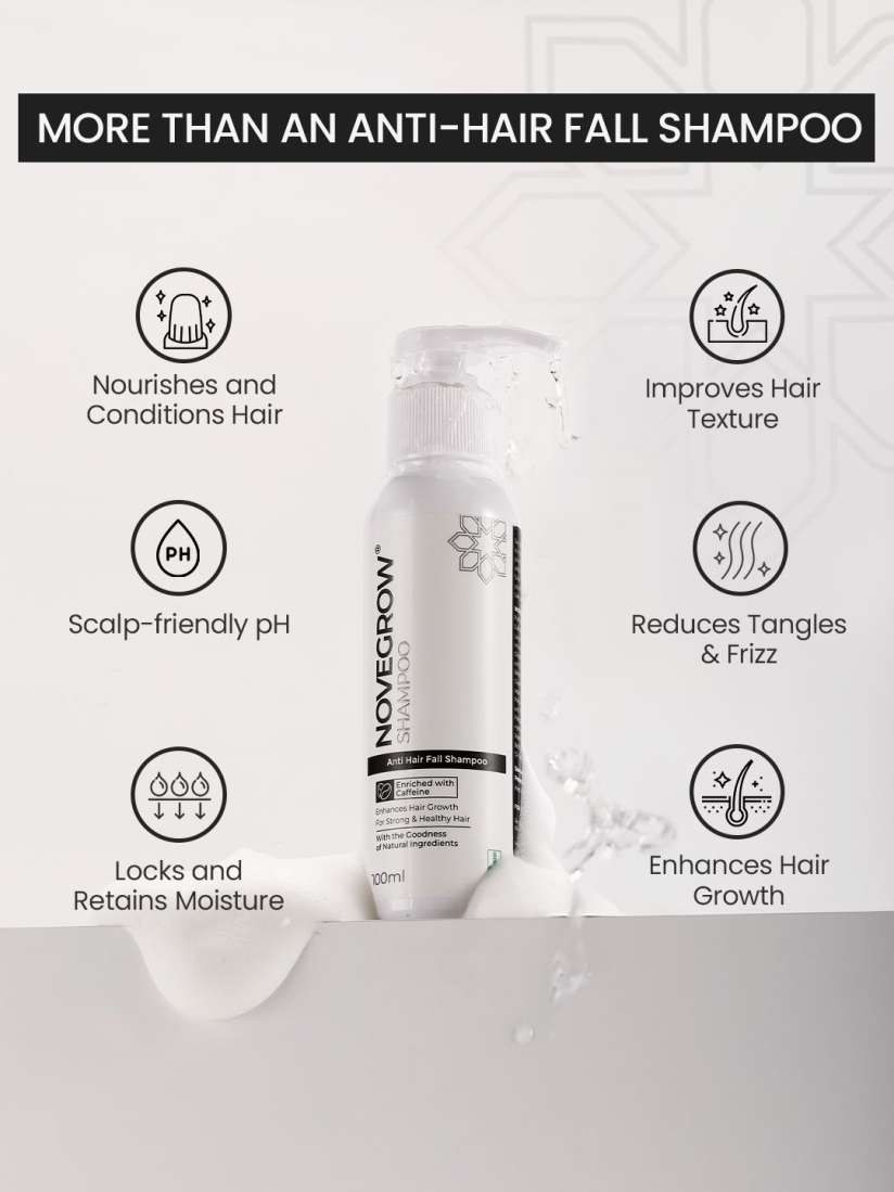 Novegrow Anti Hair Fall Shampoo (100ml)