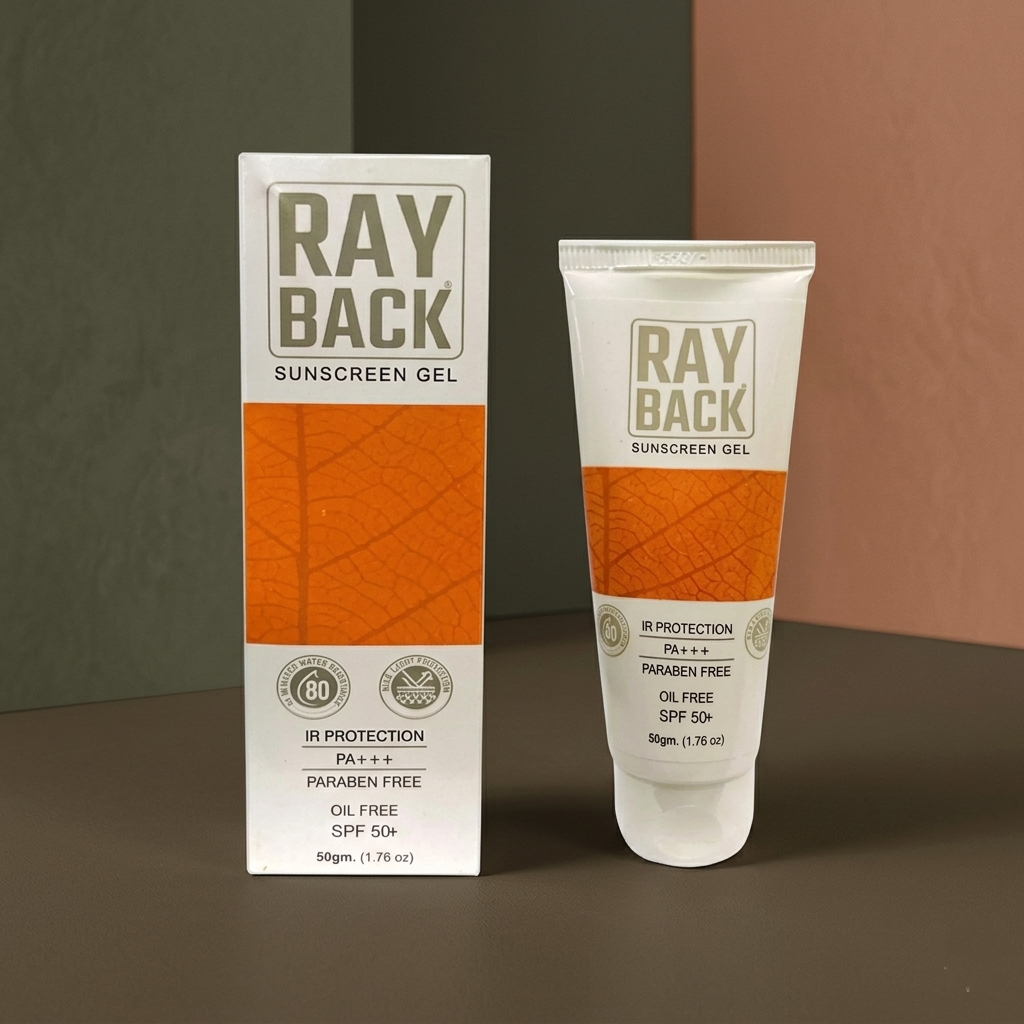 RayBack Sunscreen Gel SPF 50+ PA+++ (50gm)