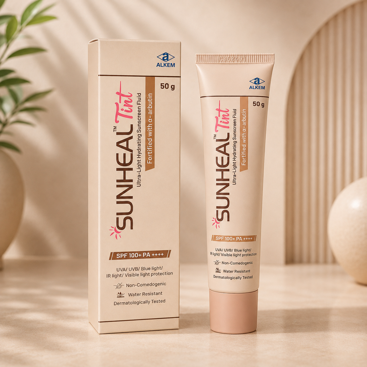 Sunheal Tint Sunscreen (SPF 100+ PA++++) 50g