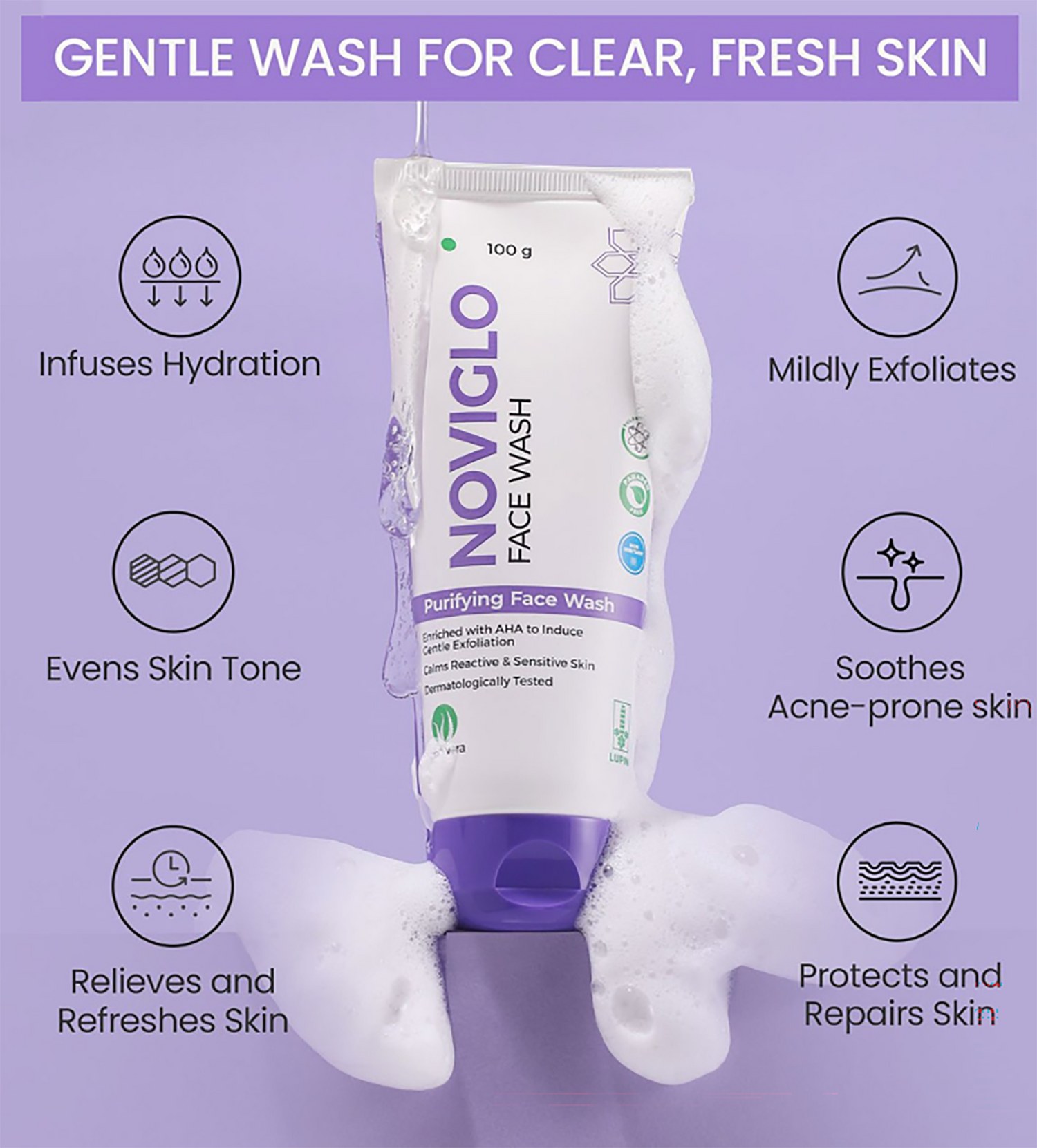 Noviglo Purifying Face Wash (100gm)