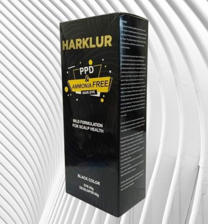 Harklur Hair Color Cream With No PPD And Ammonia | Black Hair Dye - Black Color Skinluv.in