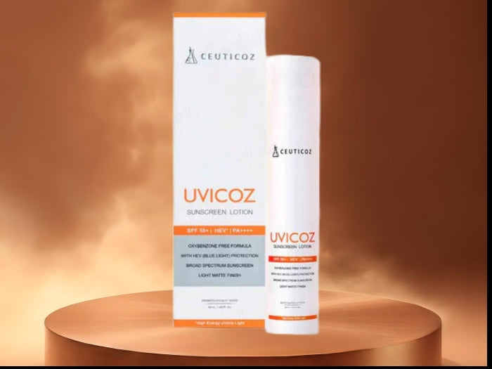Uvicoz Sunscreen Lotion SPF 50+ HEV+ PA++++ (50ml)
