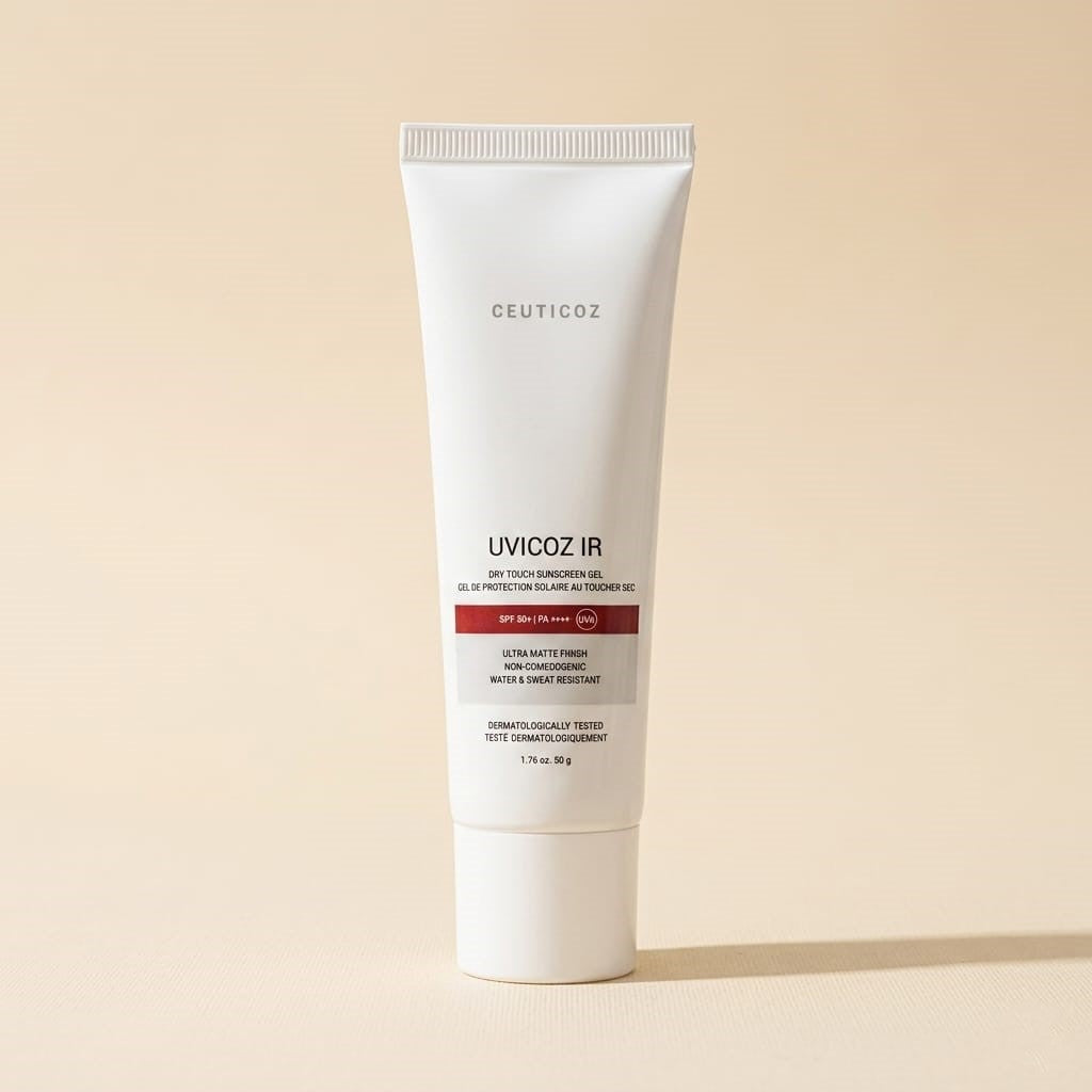 Uvicoz IR Ultra Matte Finish Dry Touch Sunscreen Gel SPF 50+ PA++++ (50gm)