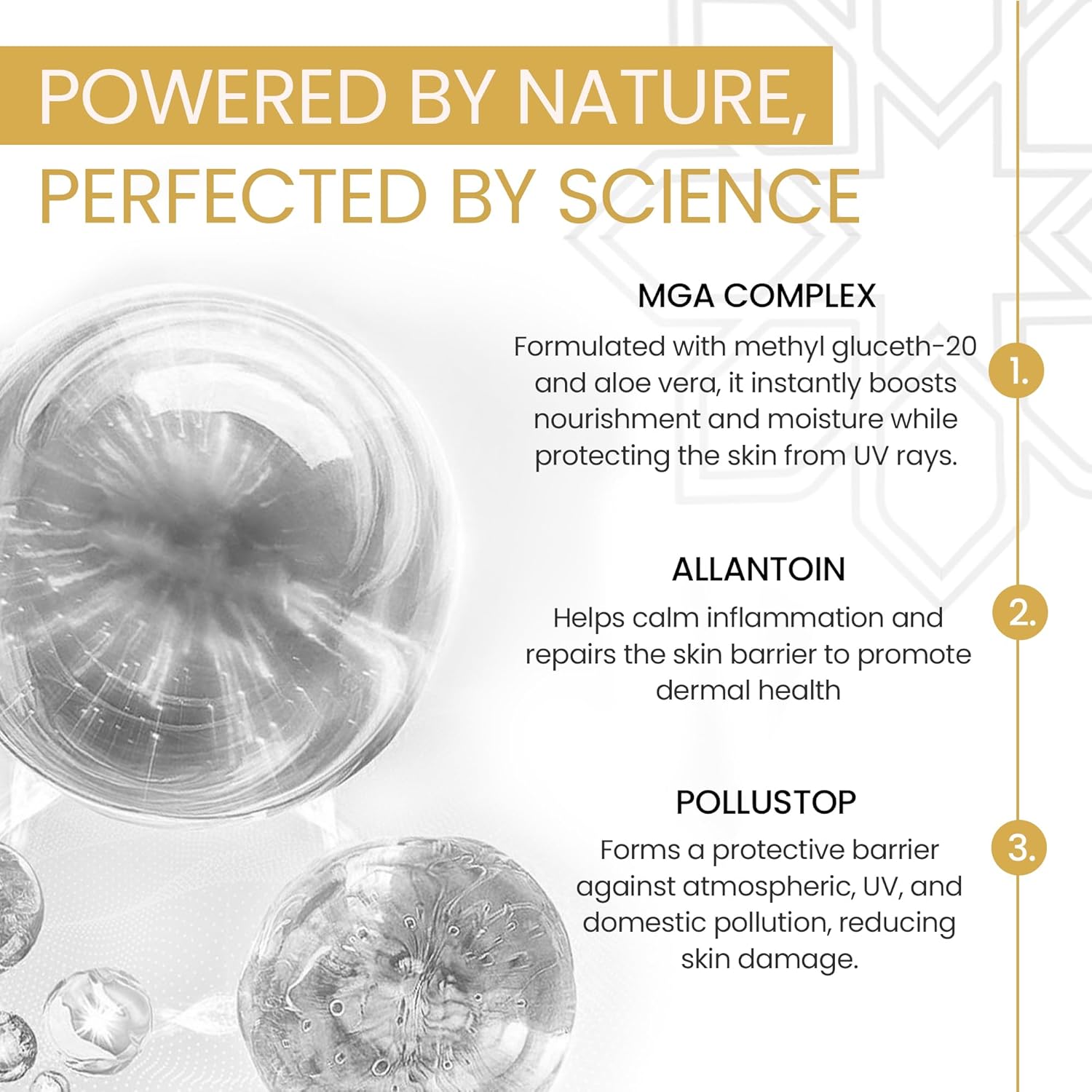 Sunhalt gold hydrating sunscreen spf 50 PA+++ (60gm)