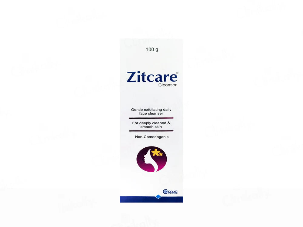 Zitcare Gentle Exfoliating Daily Face Cleanser (100gm)