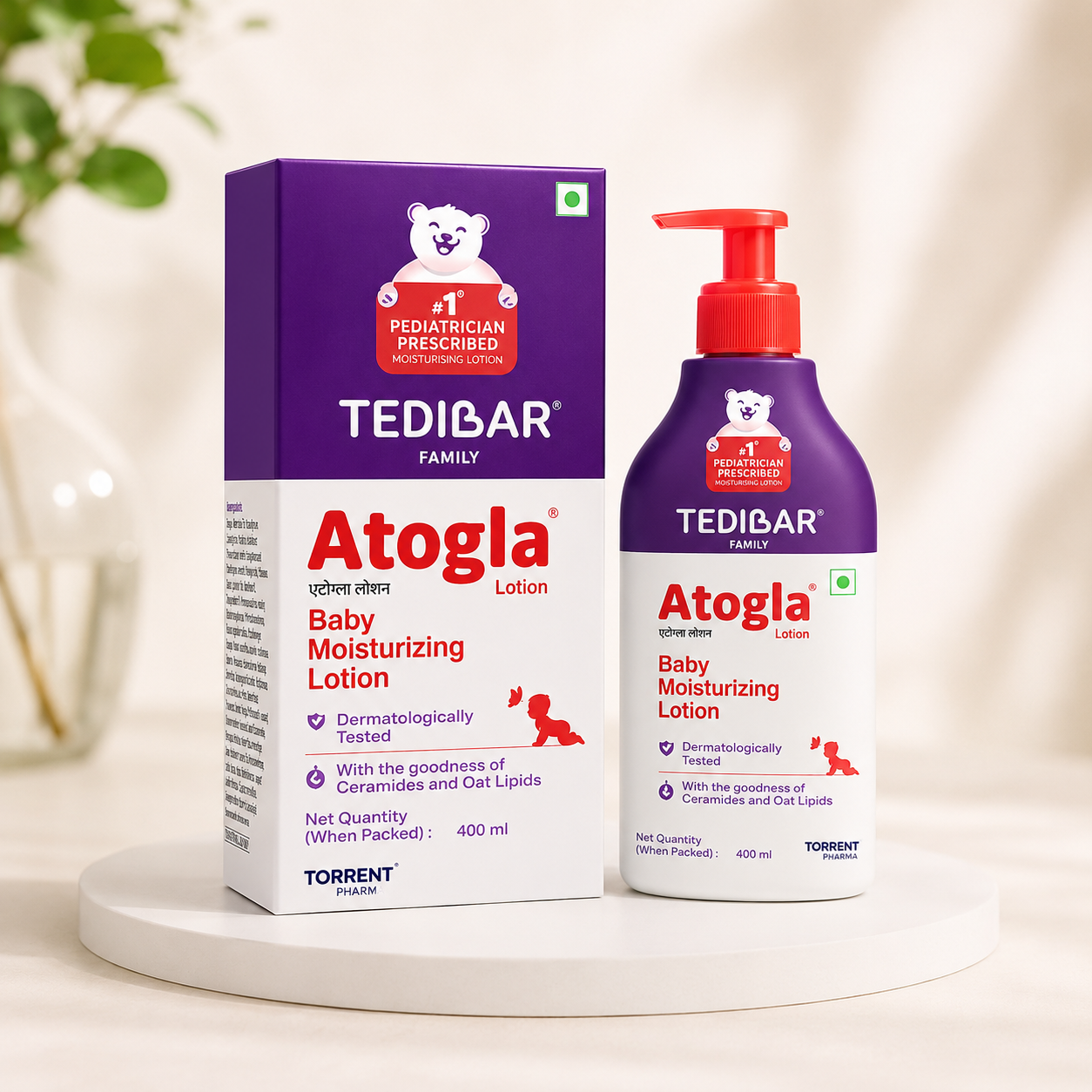 Atogla Baby Moisturizing Lotion (400ml)