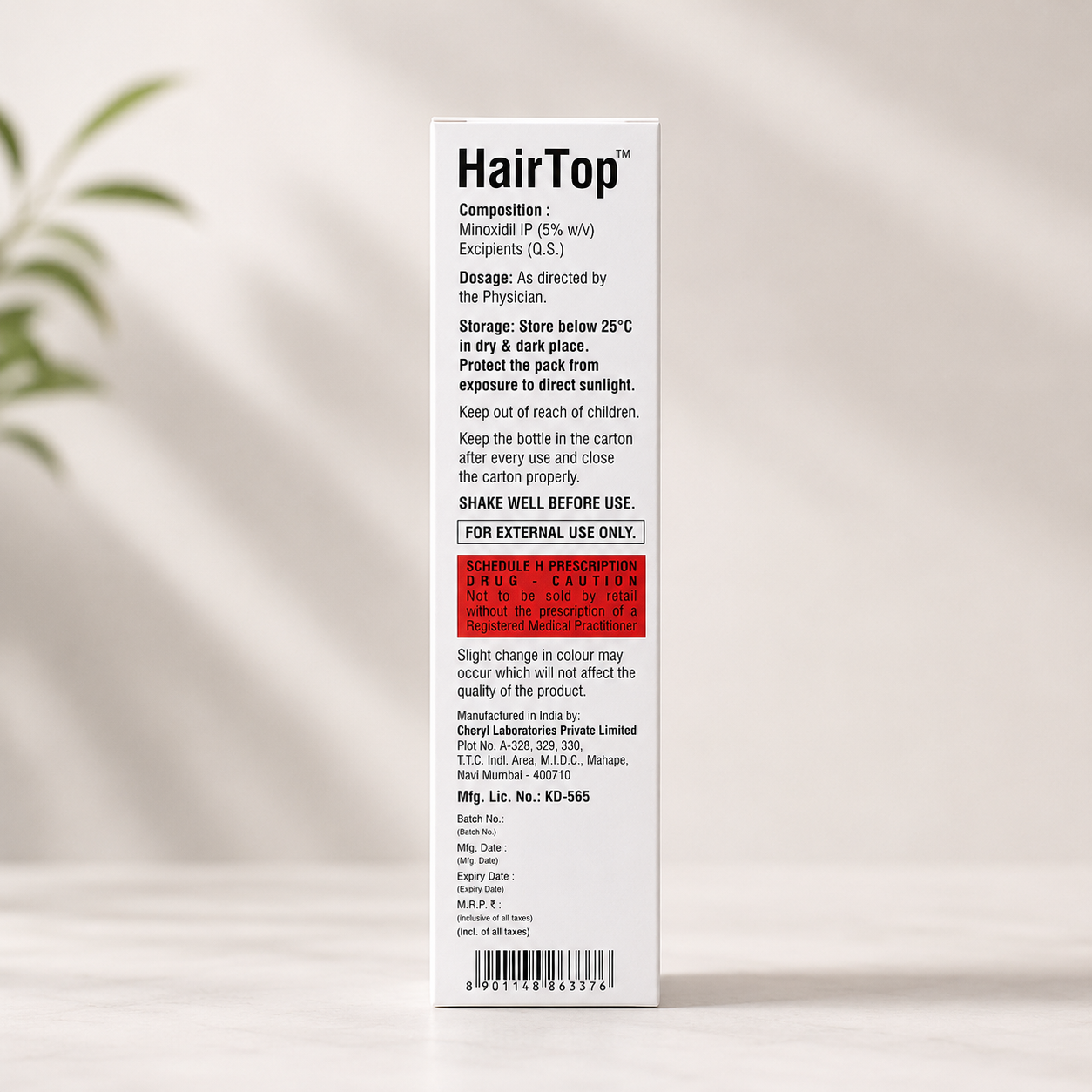 HairTop 5% Topical Solution 60ml