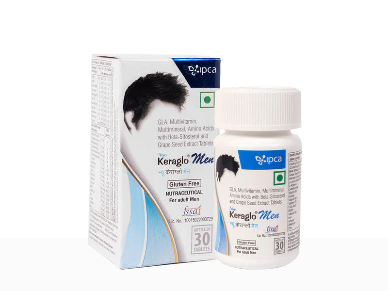 Keraglo MEN - Hair Fall Treatment (30 Tablets)