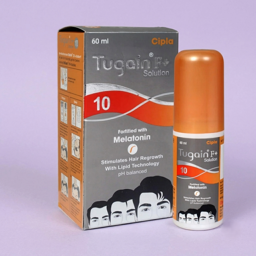 Tugain 10% F+ Solution 60ml