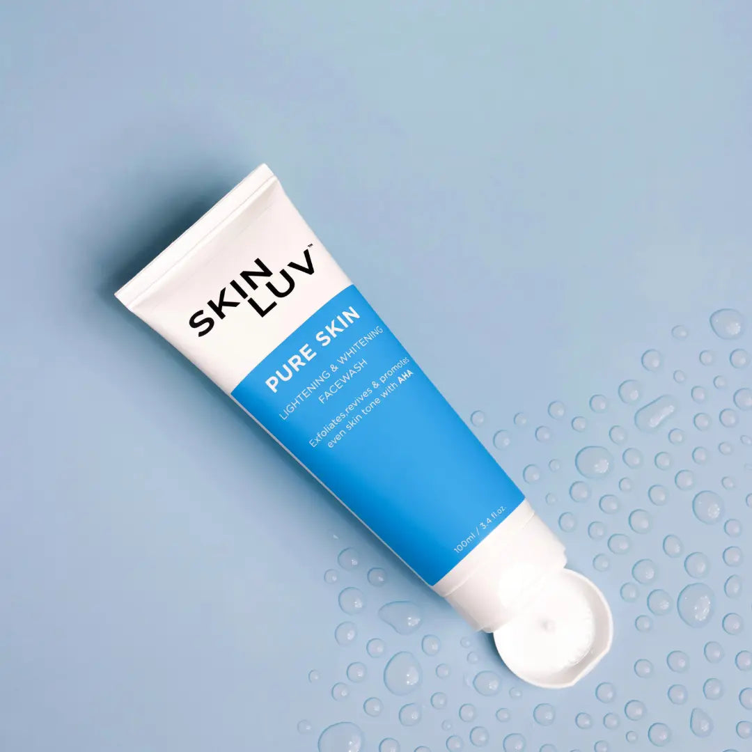 SKINLUV Pure Skin Lightning & Whitening Facewash 100ml Skinluv.in