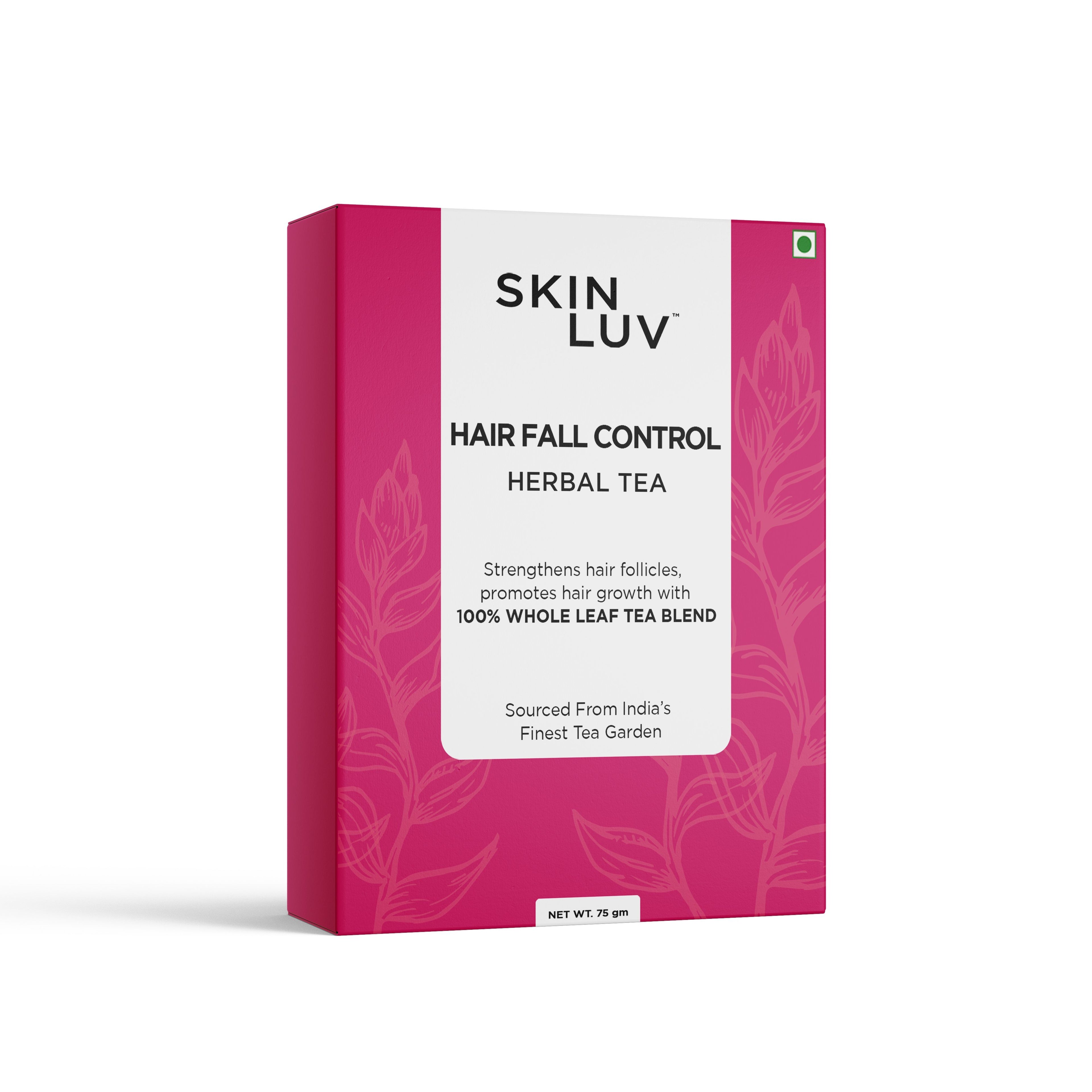 SKINLUV Hair Fall Control Herbal Tea 75gm - Skinluv.in