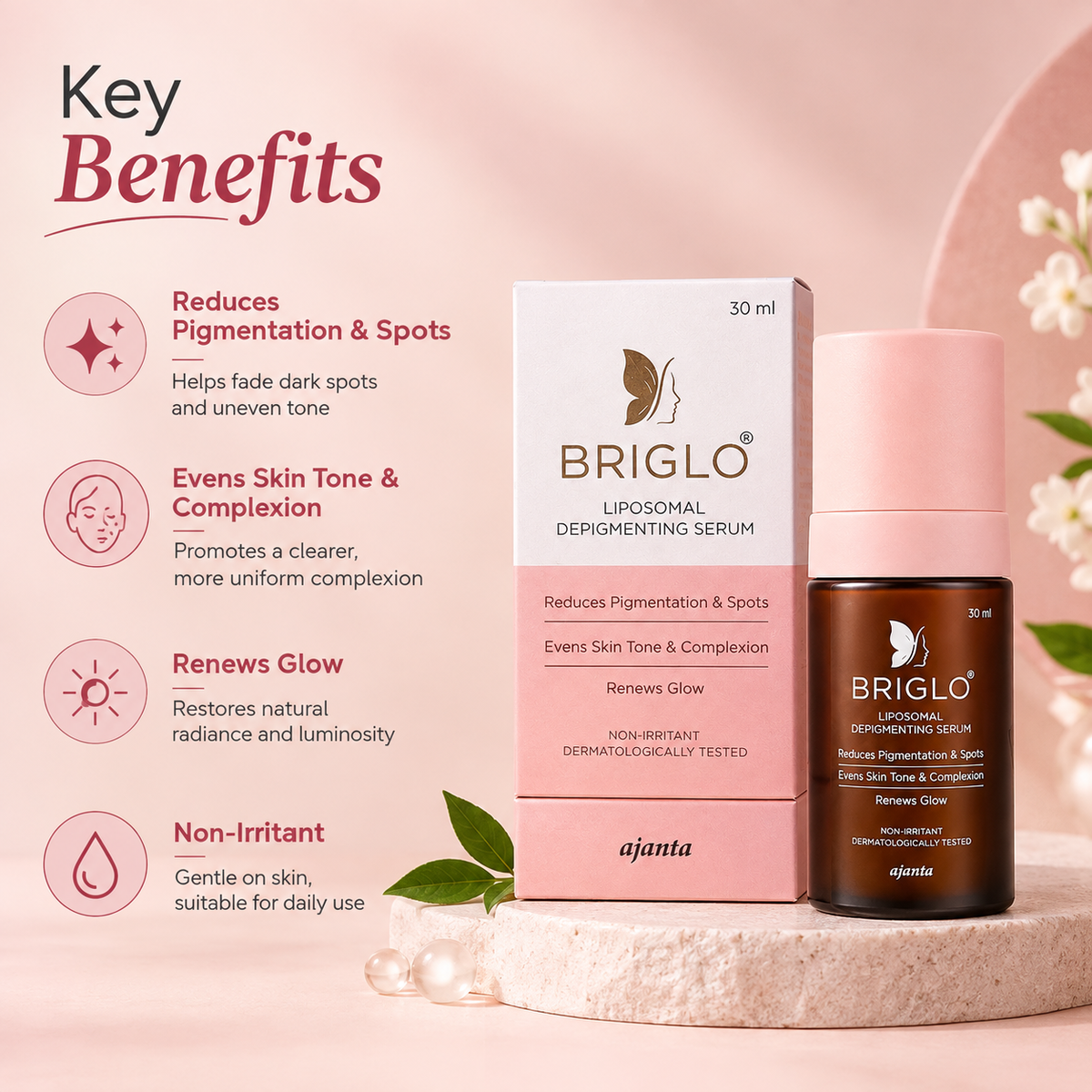 BRIGLO Liposomal Depigmenting Serum 30ml