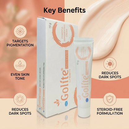 Golite Active Depigmenting Cream (15g)
