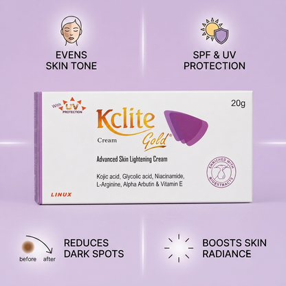 Kclite Gold Advanced Skin Lightening Cream (20g)