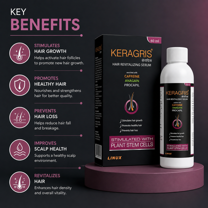 Keragris Hair Revitalizing Serum (60ml)