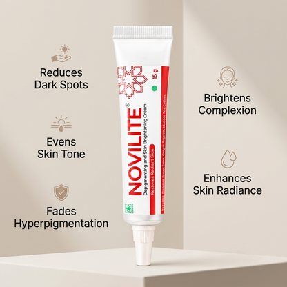 Novilite Depigmenting &amp; Skin Brightening Cream 15g