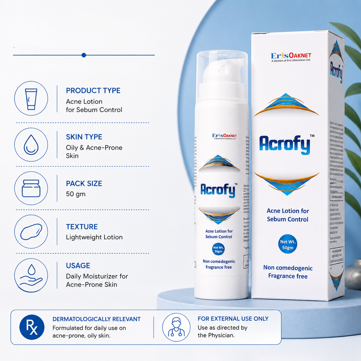 Acrofy Acne Lotion (50g)