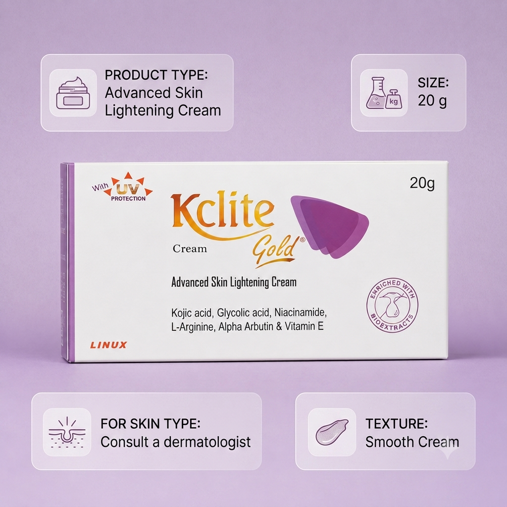Kclite Gold Advanced Skin Lightening Cream (20g)