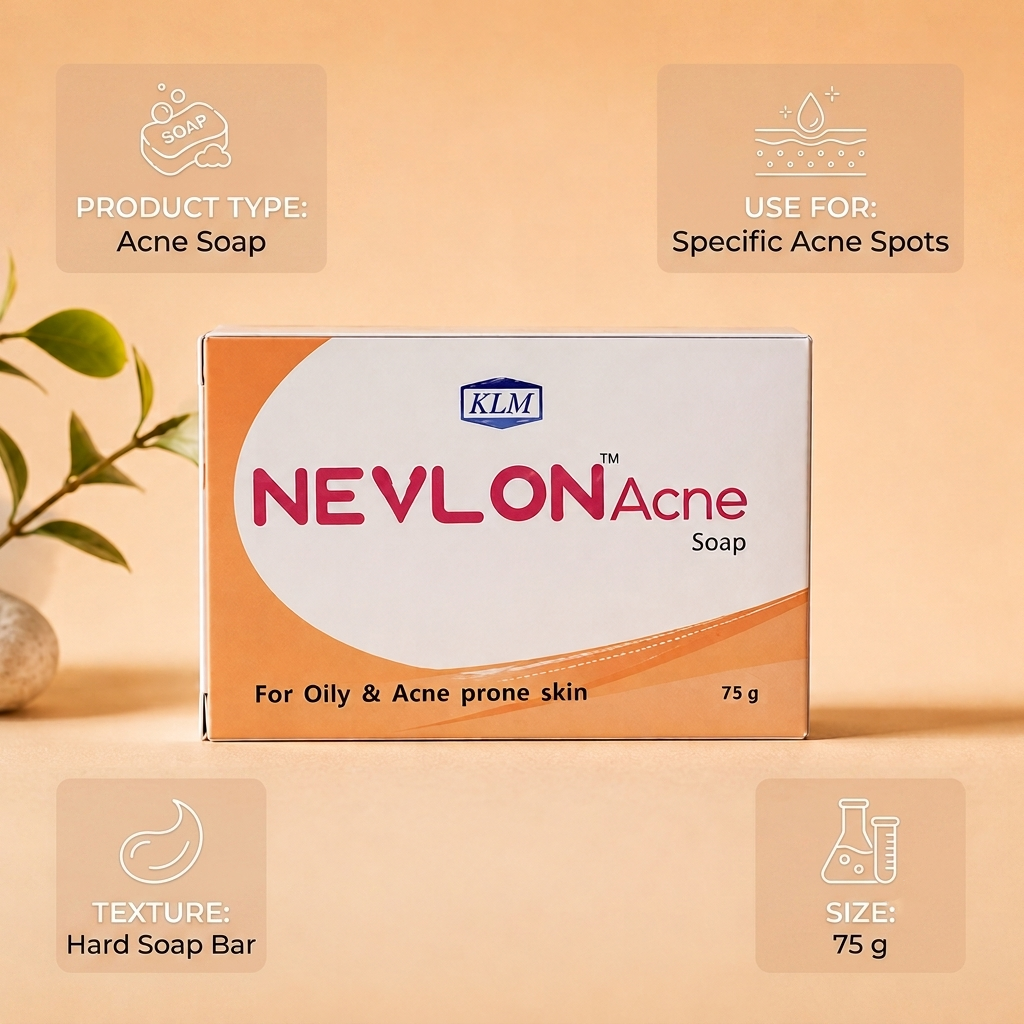 Nevlon Acne Soap Pack Of 2 (75g)