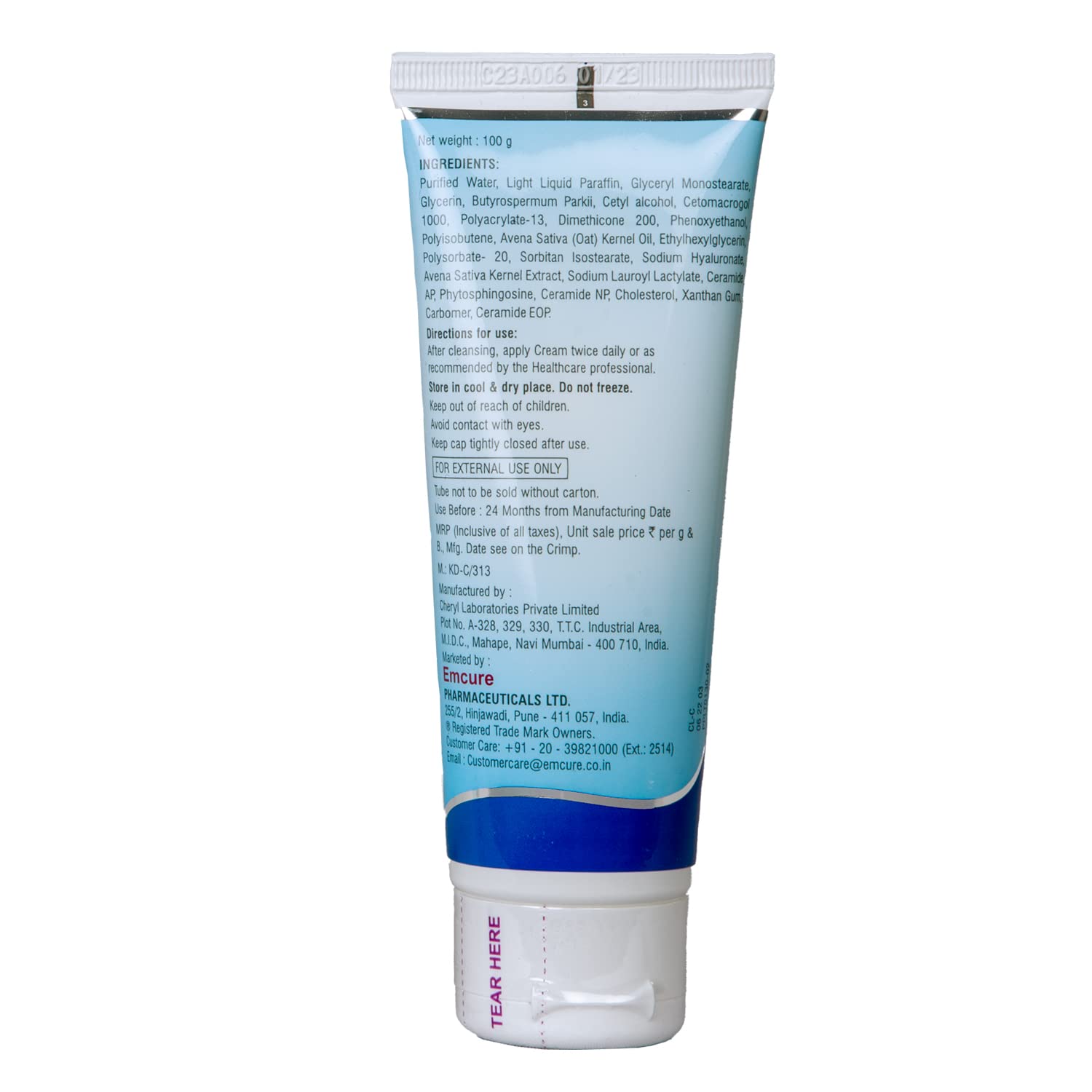 Aquaoat Moisturizing Cream 100gm