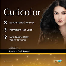 Load image into Gallery viewer, Cuticolor Hair Color Cream (Black)
