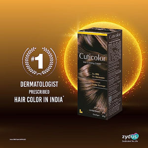Cuticolor Hair Color Cream (Dark Brown 3.0)