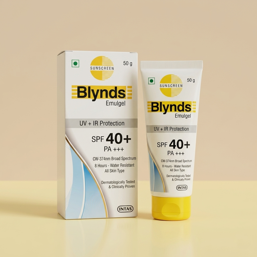 Blynds Emulgel Sunscreen SPF 40+ PA+++ (50gm)