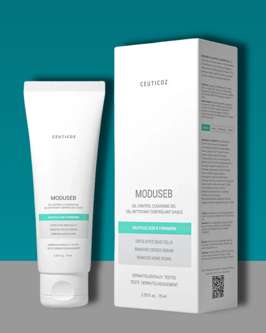Moduseb Oil Control Cleansing Gel 75ml