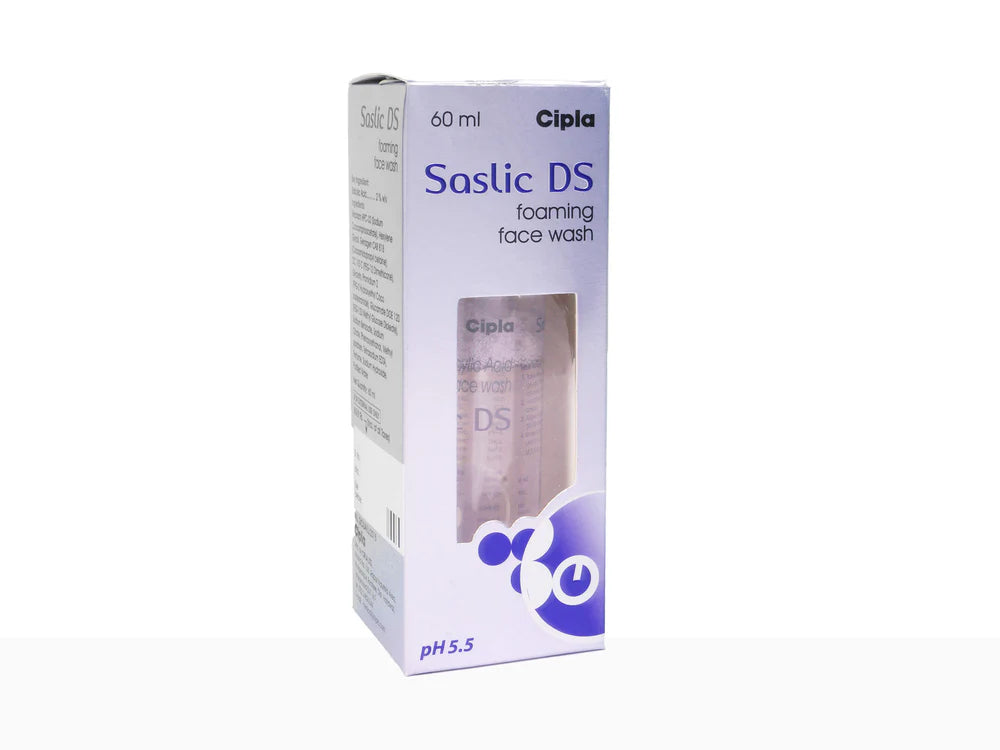 Saslic DS Foaming Face Wash (60ml)