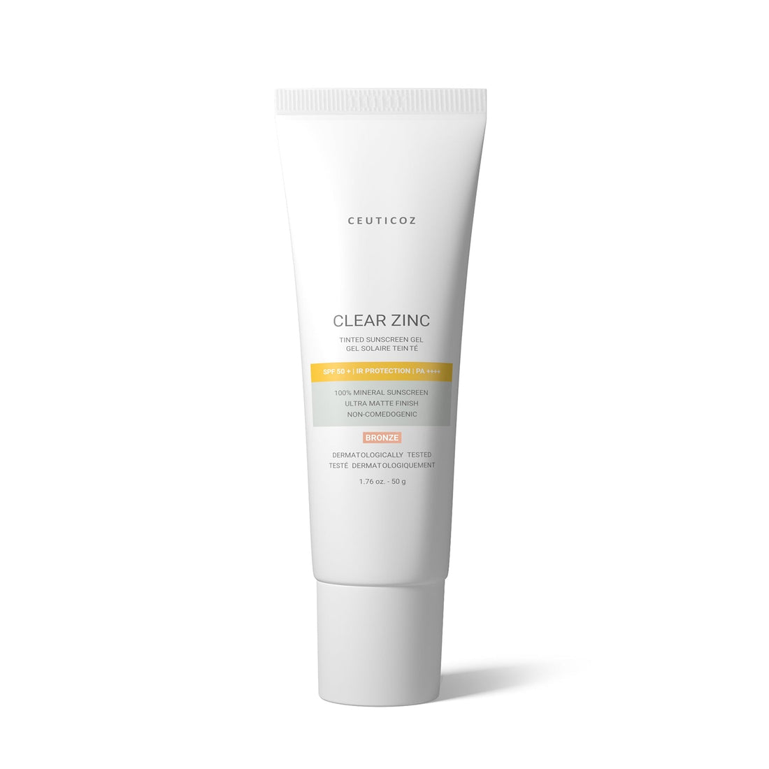 CEUTICOZ CLEAR ZINC Tinted Sunscreen Gel (Ivory)