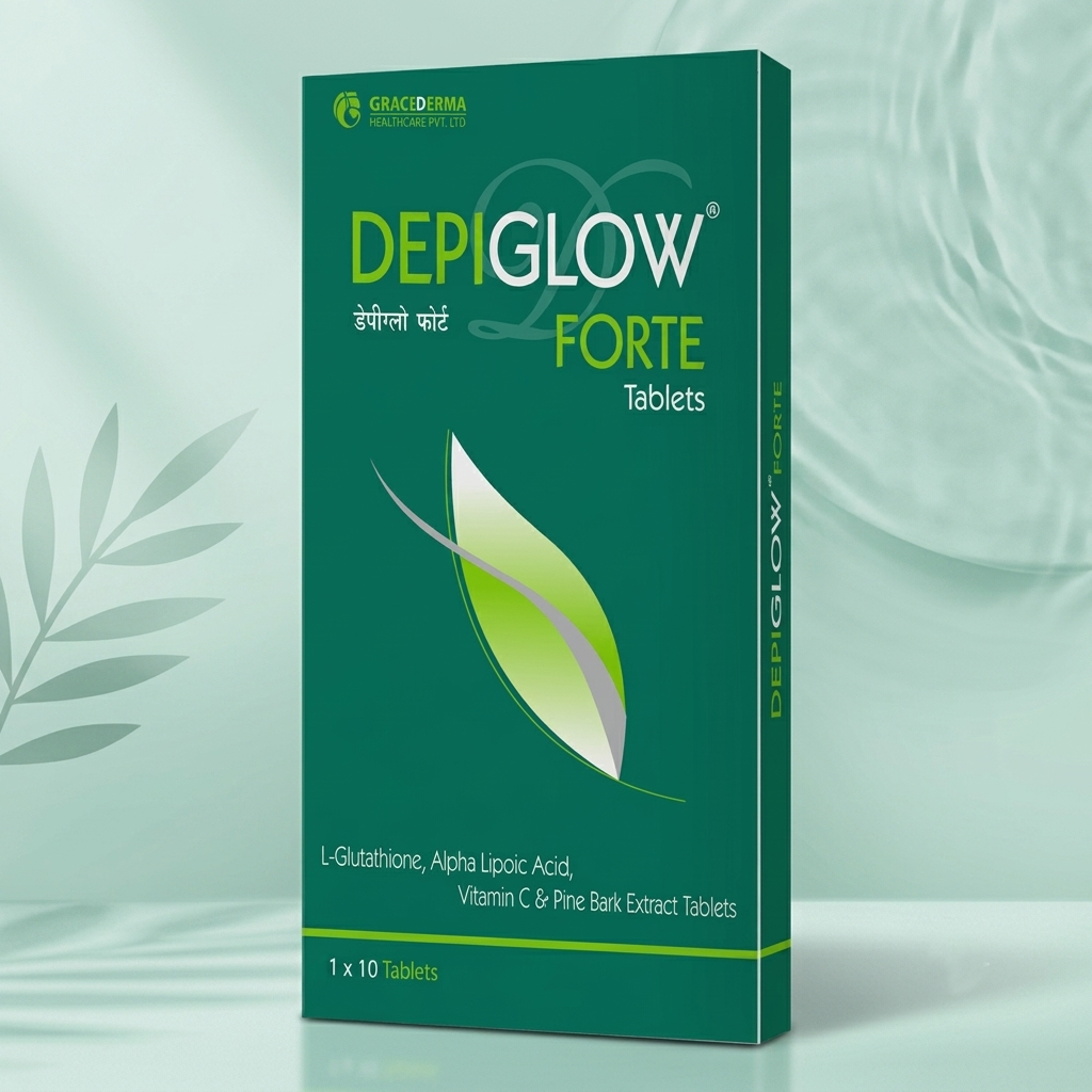 Depiglow Forte tablets (10 Tab)