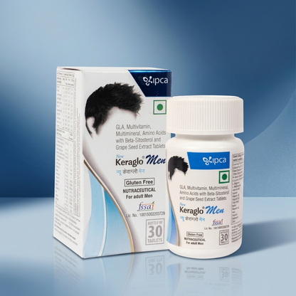 Keraglo MEN - Hair Fall Treatment (30 Tablets)