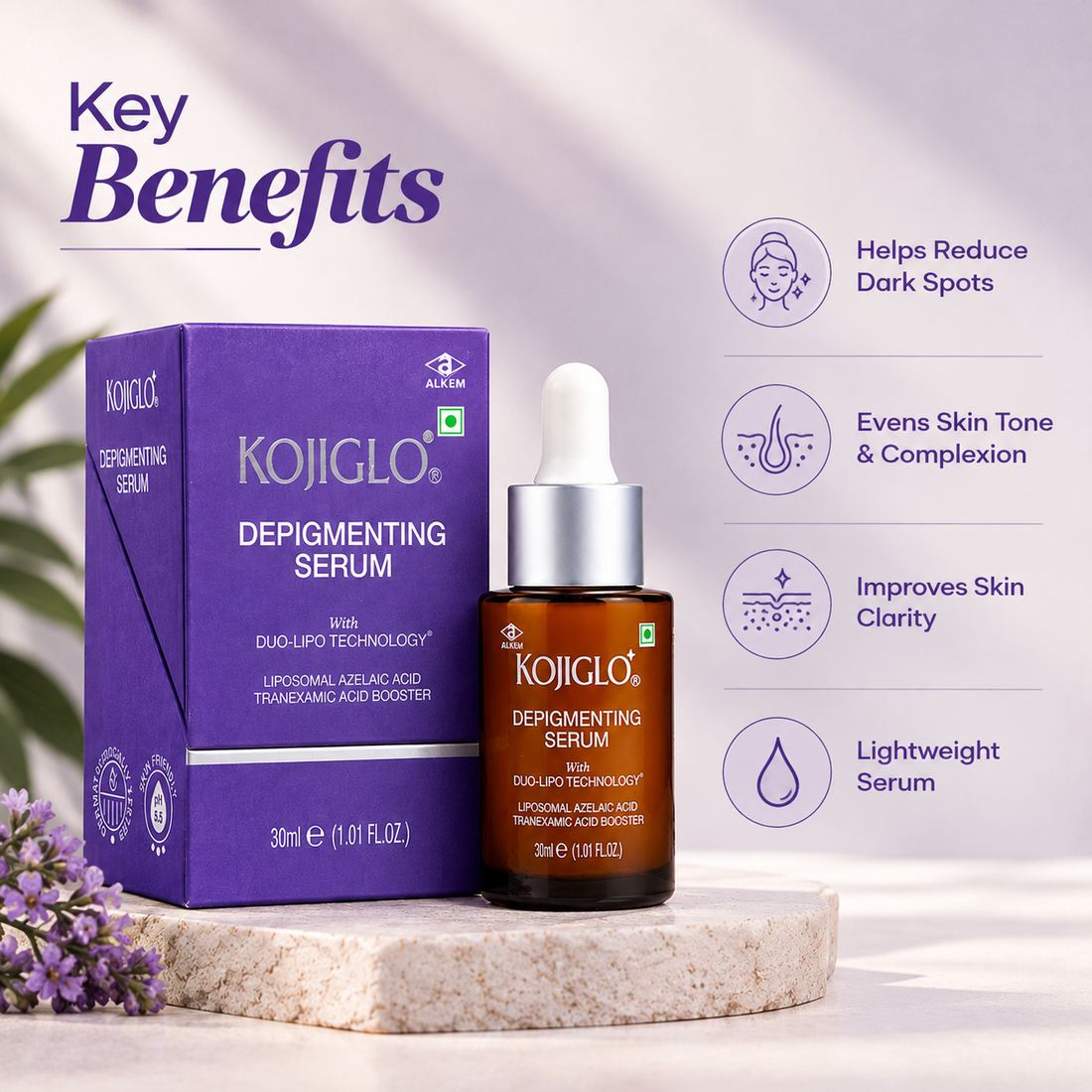 Kojiglo Depigmenting Serum (30ml)
