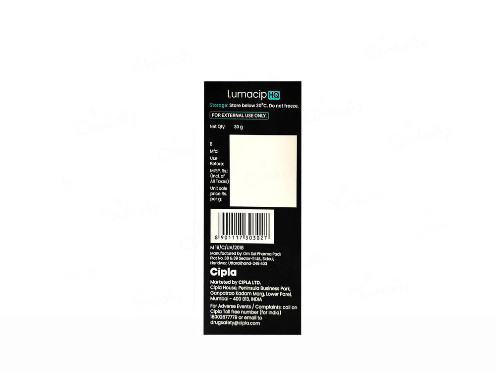 Lumacip HQ Depigmenting Complex 30gm